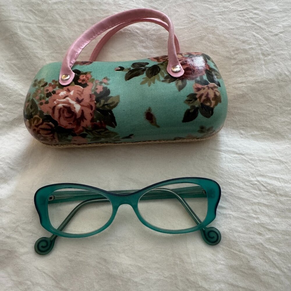 Prescription Eyeglasses and Case
